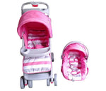 Baby Stroller and Carseat (Hi Baby)  عربية مع كرسي سيارة ماركة