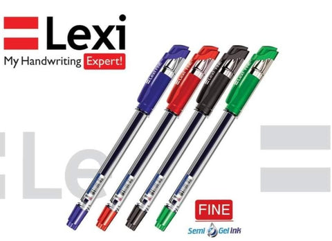 Lexi 12 Gel Pens قلم ليكسي حبر ناشف ١٢ قلم