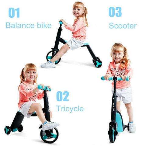 Scooter -bike- tricycle (3in1) سكوتر ٣ب ١