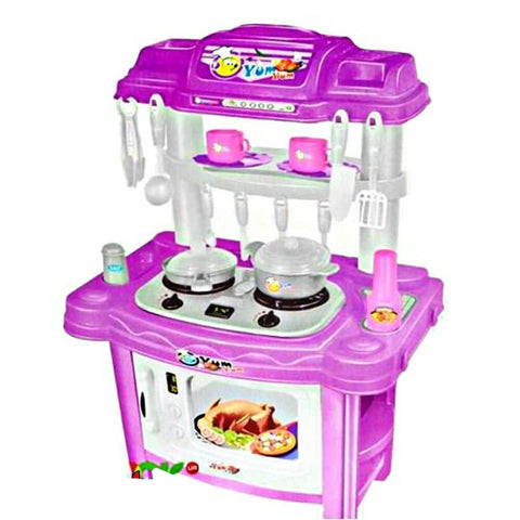 Kitchen toy for girls مطبخ بناتي كبير مع أضاءة وصوت