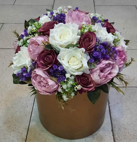 Artificial Flower  ورد صناعي مع قاعدة