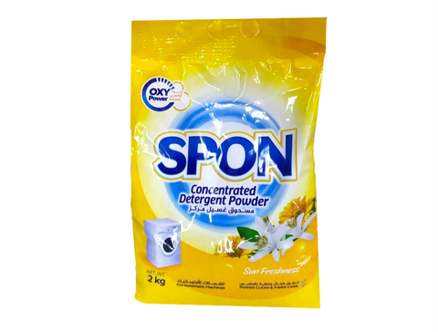 Spon Detergent Powder مسحوق غسيل سبون 2كغ